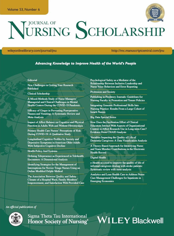 Journal of Nursing Scholarship